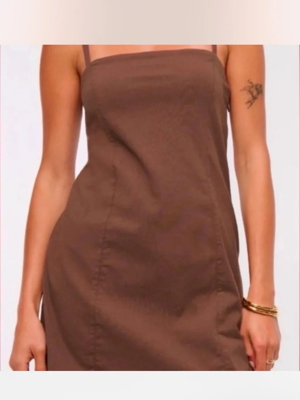 Abercrombie & Fitch | Dresses | Abercrombie Fitch Cotton Skort Mini Dress  Brown Size L Petite | Poshmark